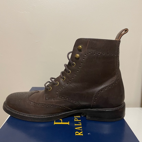 Polo Ralph Lauren boots size 10. - Picture 8 of 12
